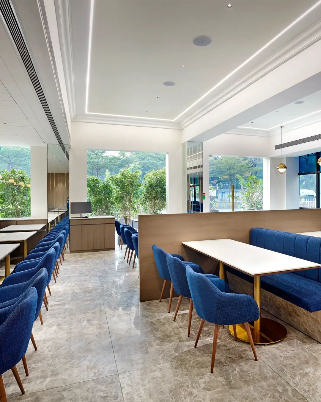 A delicious spread of vegetarian dishes on a tray