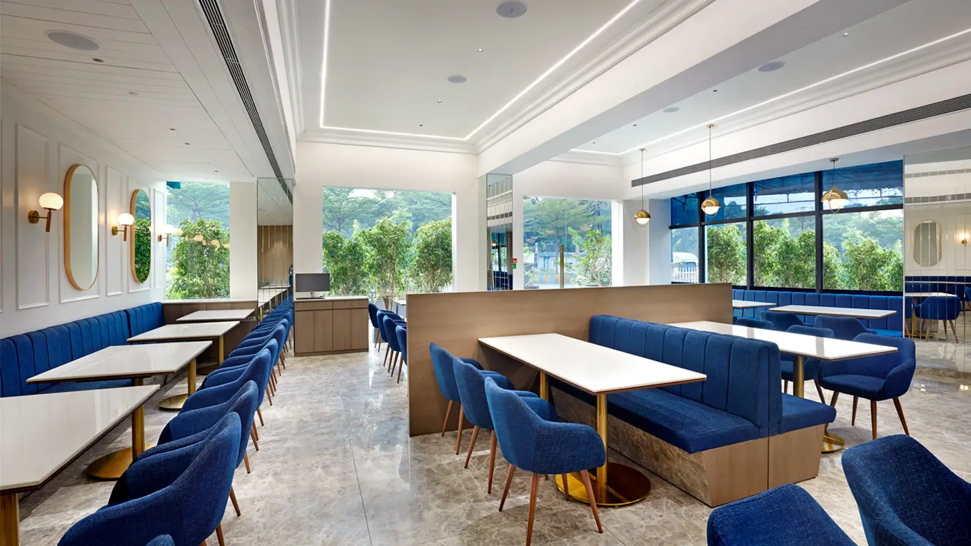 A delicious spread of vegetarian dishes on a tray